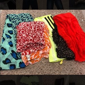 5 lightweight scarves